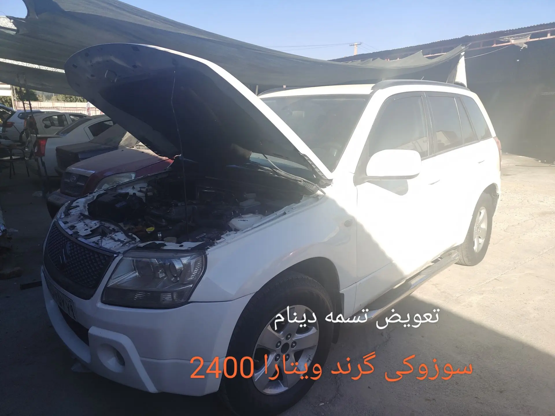 تعویض تسمه دینام سوزوکی گرند ویتارا 2400